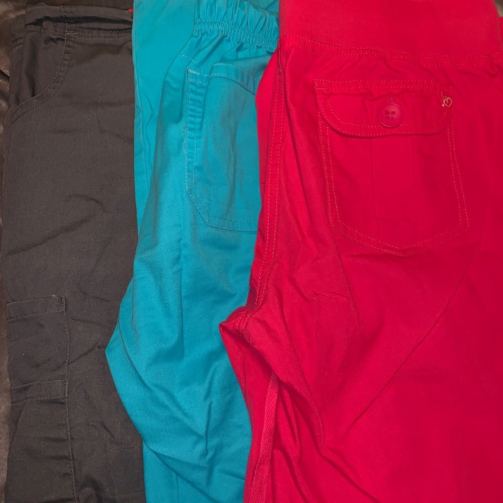 Scrub bottoms lot of 3 pairs, size Small